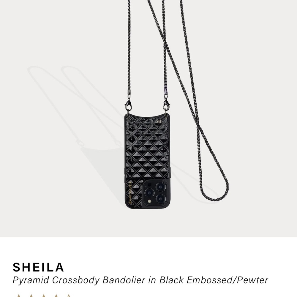 COPY - Bandolier Cross Body Black